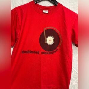 Dashboard Confessional band tee